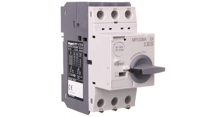 Wyłącznik silnikowy 3P 32-416A wyzwalacz magnetyczny MPX3 32MA 417355