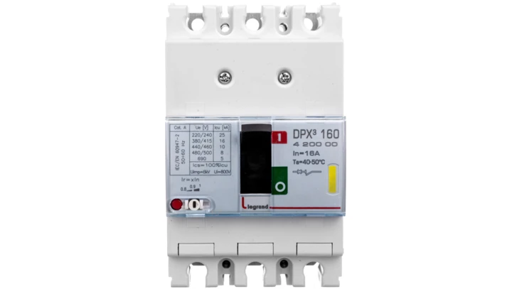 Wyłącznik mocy 16A 3P 16kA DPX3 160 420000
