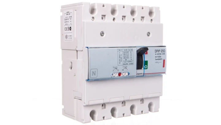 Wyłącznik mocy 100A 4P 36kA DPX3 250 420245