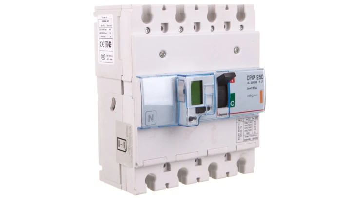 Wyłącznik mocy 160A 4P 25kA DPX3 250 EL 420317