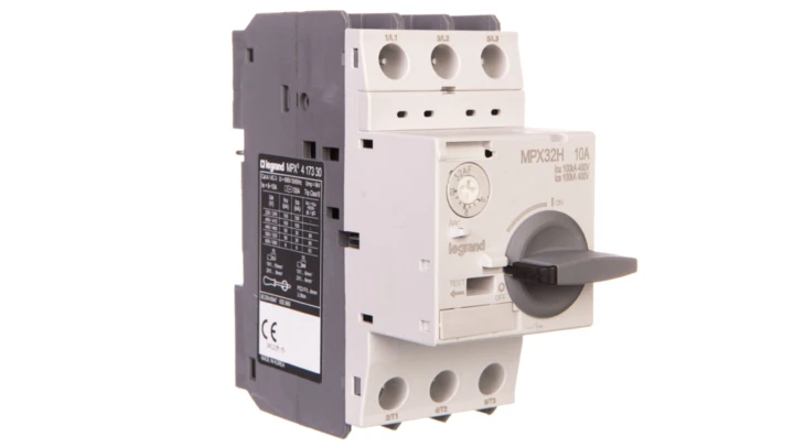Wyłącznik silnikowy 3P 4kW 6-10A MPX3 32H 417330