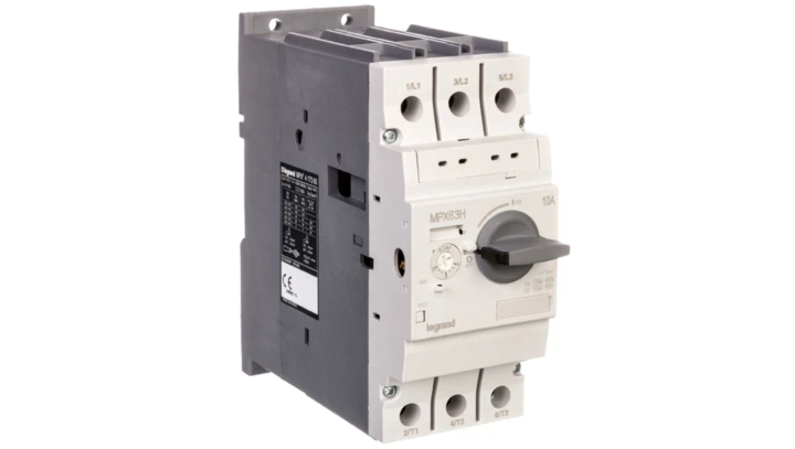 Wyłącznik silnikowy 3P 4kW 6-10A MPX3 63H 417360