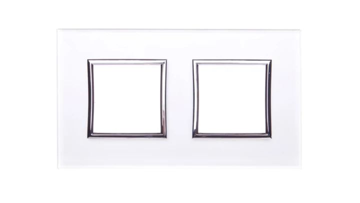 DANTE Ramka podwójna szkło PERL GLASS 4504182