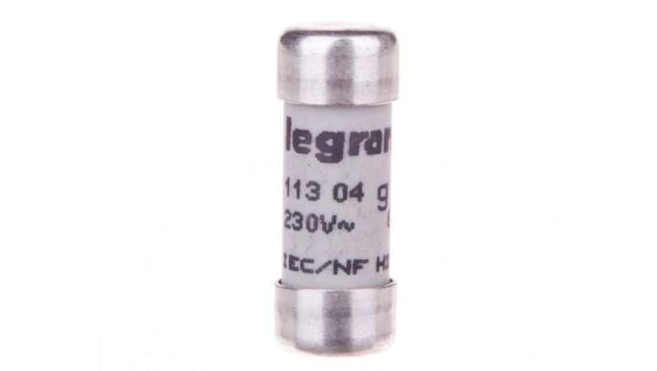 Wkładka bezpiecznikowa cylindryczna 8,5x23mm 4A 250V 011304 /10szt./