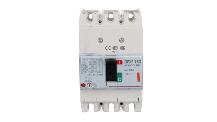 Wyłącznik mocy 3P 16A 36kA DPX3 160 420080