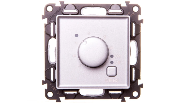 VALENA LIFE Termostat ogrzewanie podłogowe aluminium 752334