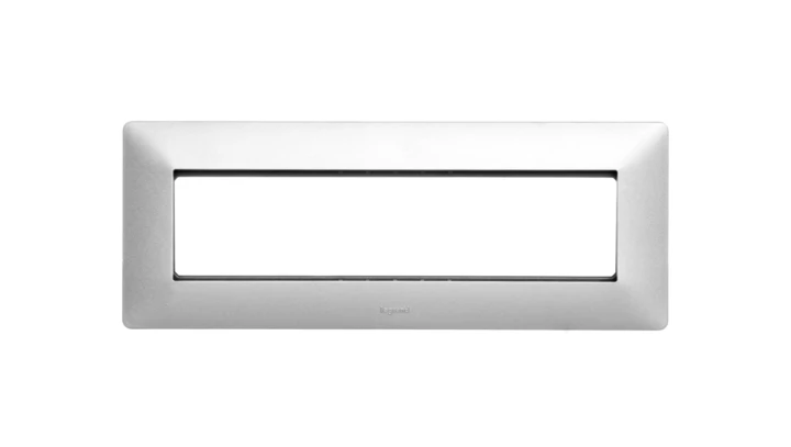 VALENA LIFE Uchwyt pojedynczy /8modułów/ aluminium 752345