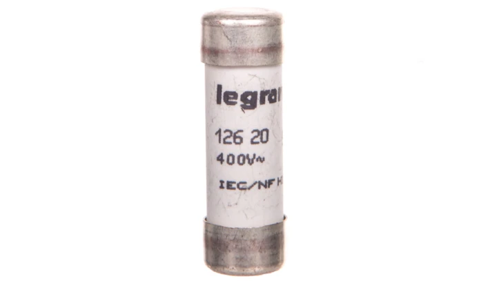 Wkładka bezpiecznikowa cylindryczna 10,3x31,5mm 20A 400V 012620 /10 szt./