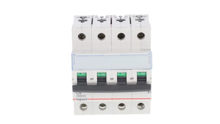 Wyłącznik nadprądowy 4P C 4A 6kA AC S304 TX3 403557