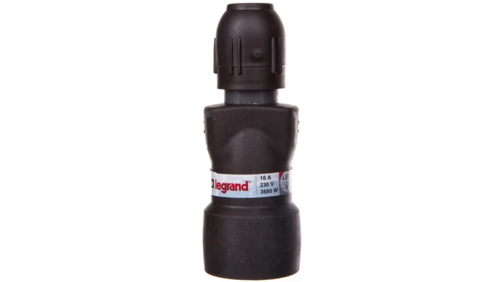 HELMO Gniazdo przenośne gumowe 2P+Z 16A IP44 /z sygnalizacją/ 50113