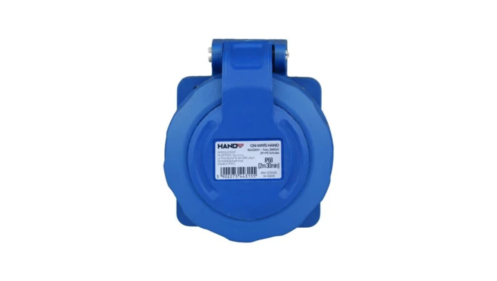 Gniazdo WODOSZCZELNE pojedyncze podtynkowe 16A IP68 HAND PRO SCHUKO