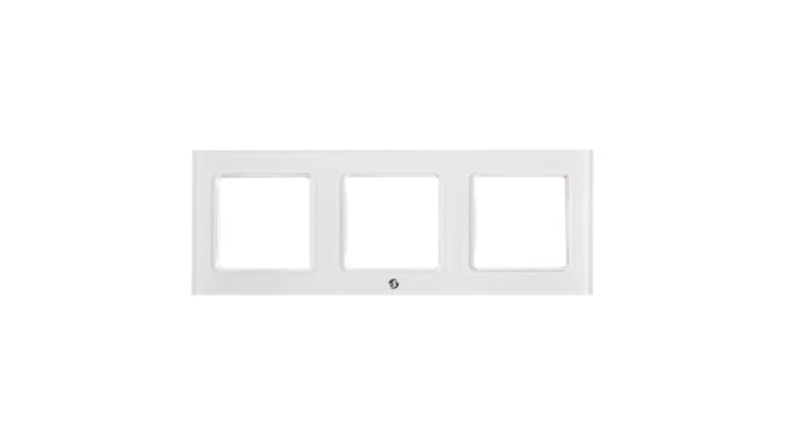 Shelly Frame for Wall Switch White 3-krotna - ramka montażowa do włączników ściennych