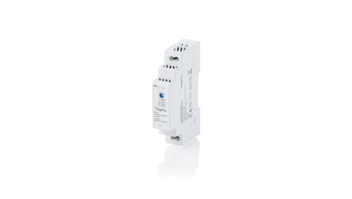 Zasilacz impulsowy na szynę DIN 24V DC 0.63A 15W typu Step-Shape (Ultra-Slim, klasa II) DN-PWR-SST-1524