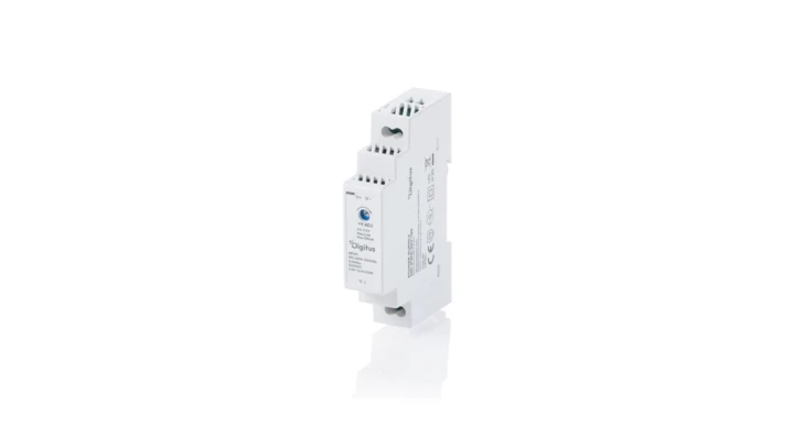 Zasilacz impulsowy na szynę DIN 5V DC 2.4A 12W typu Step-Shape (Ultra-Slim, klasa II) DN-PWR-SST-125