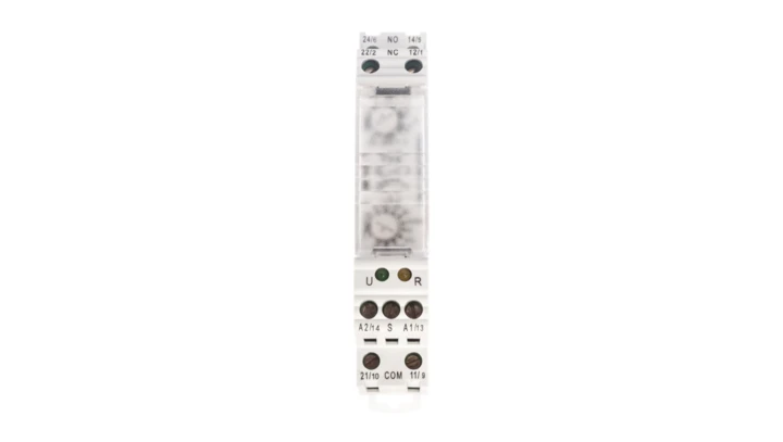 Przekaźnik czasowy wielofunkcyjny 2P 8A 1sek-10dni 230V AC TR4N-230AC-12-M 856584