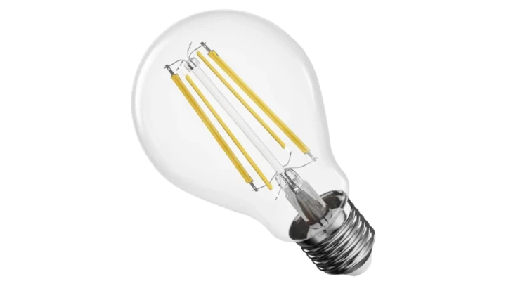 Żarówka LED Filament A60/ E27 / 7,5 W (75 W) / 1 055 lm /ciepła biel / ściemnialna ZF5D52D
