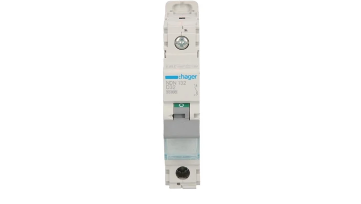Wyłącznik nadprądowy 1P D 32A 10kA AC NDN132