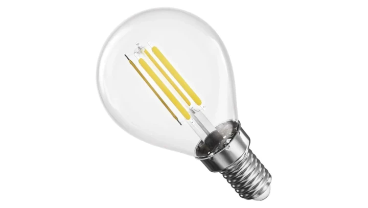 Żarówka LED Filament Mini Globe / E14 / 5,9 W (60 W) / 806 lm / neutralna biel ZF1D43