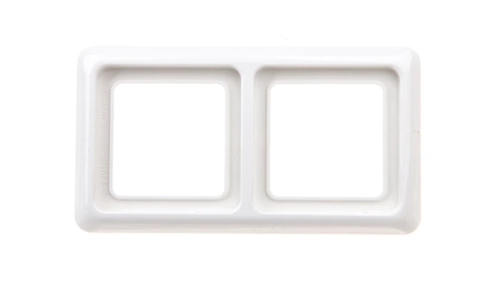 Berker IP44 Ramka hermetyczna podwójna z uszczelką śnieżnobiała 53132909