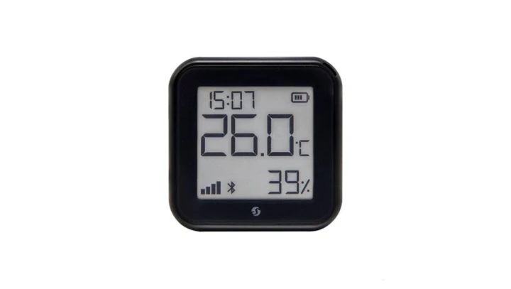 Shelly HiT Gen3 Matte Black - czujnik temperatury i wilgotności WiFi/Bluetooth