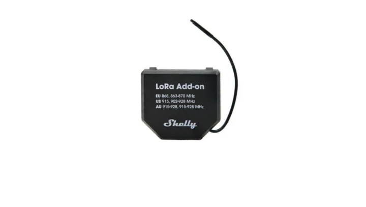 Shelly LoRa Add-on - moduł rozszerzeń LoRa