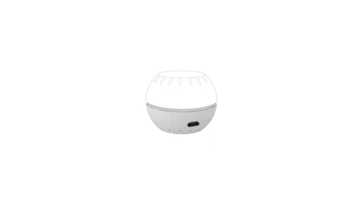 Shelly HiT USB Add-on White - czujnik temperatury i wilgotności