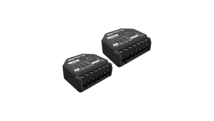 Shelly 2PM Gen3 2 szt. - 2-kanałowy przekaźnik do puszkowy z pomiarem energii 16A/kanał WiFi/Bluetooth