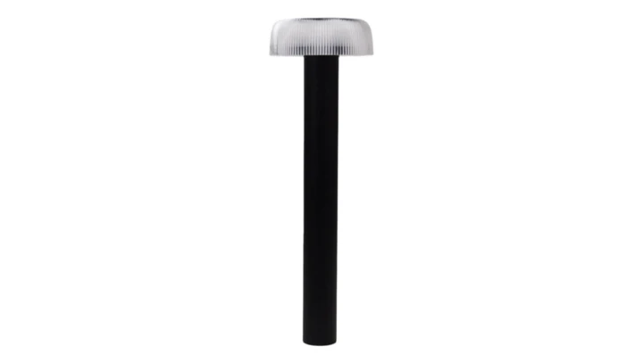 Solarny Słupek Ogrodowy 2w1 LED SSO-7BT 2.5W regulowany strumień 20/100/200lm 4000K IP44 transparentny klosz EC61346