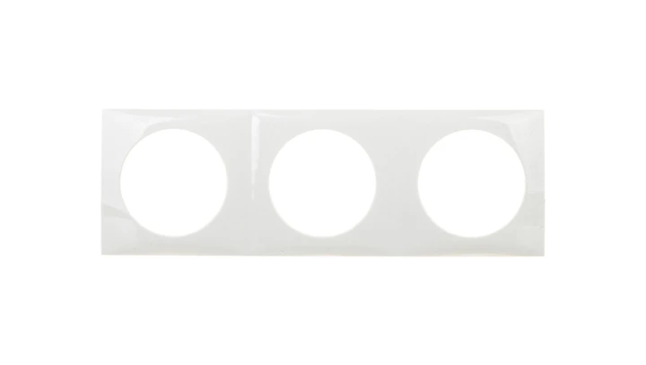 Integro Ramka potrójna pozioma/pionowa biała 918192519