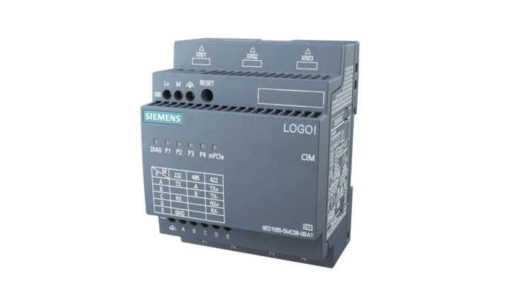 Siemens LOGO! CIM Moduł komunikacyjny RS232/RS485 Modbus RTU – 6ED1055-5MC08-0BA3