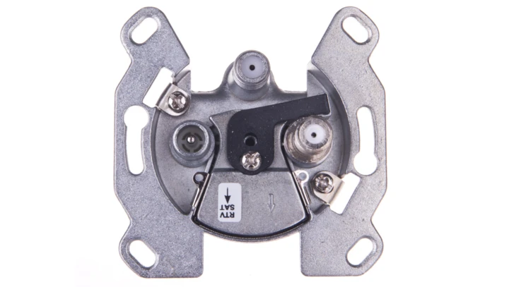 Berker/B.Kwadrat Gniazdo antenowe RTV 2xSAT końcowe mechanizm 53455331