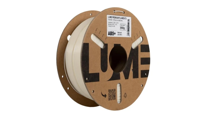 Filament LUME ABS+ High Speed naturalny (03-001) 1,75 mm 0,85 kg FIL10000166-WUN