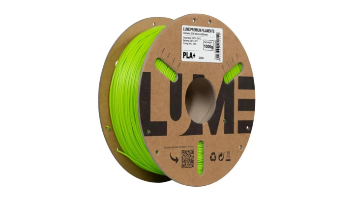 Filament LUME PLA+ limonkowy (01-018) 1,75 mm 1 kg FIL10000117-WUN