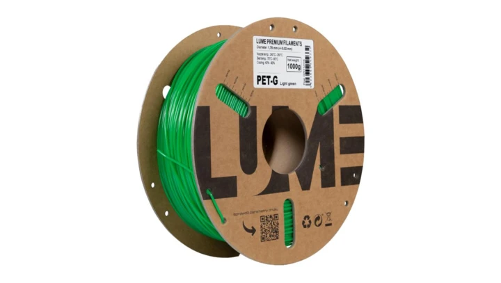 Filament LUME PET-G zielony jasny (02-019) 1,75 mm 1 kg FIL10000145-WUN