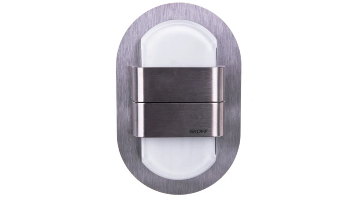 Oprawa przyschodowa DUO RUEDA LED Light 10 V DC 1,6 W IP 66 3000 K szlif Inox