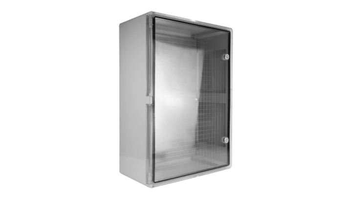 Obudowa ABS skrzynka elektryczna z transparentnymi drzwiami 500x700x250mm rozdzielnia IP65 IK10 TP Electric 3310-570-0100