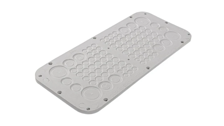 Przepust dławiący IP65 - szary (size 2) RIT - 96