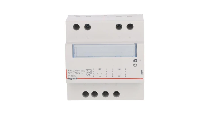 Transformator bezpieczeństwa modułowy TR340 230/12/24V 40VA 413097