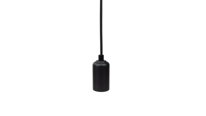 Wisząca oprawa sufitowa SERIA ZERO OSW-2 E27 2m czarny matowy 3 lata gwarancji SZ61586
