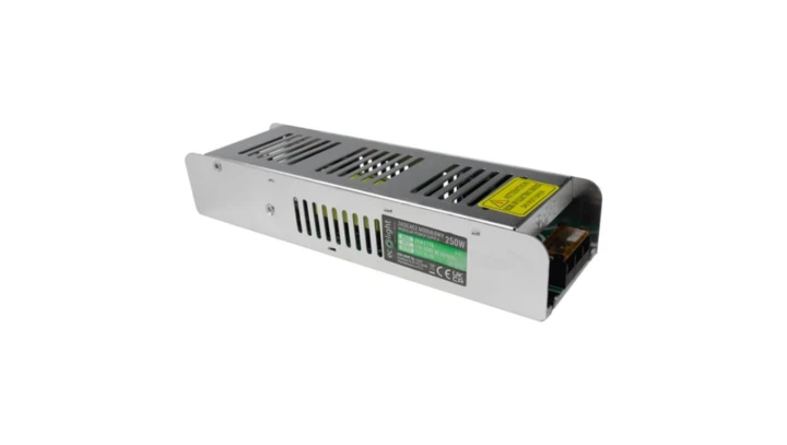 Zasilacz modułowy LED 250W 12V 20A IP20 224 x 69 x 40mm EC61776