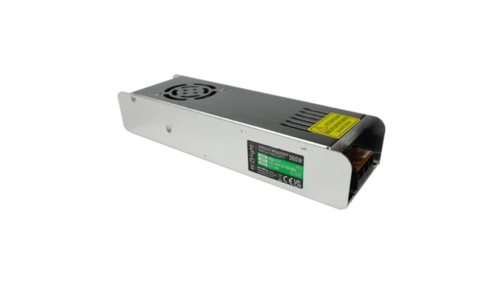 Zasilacz modułowy LED 360W 12V 30A IP20 224 x 69 x 40mm EC61777