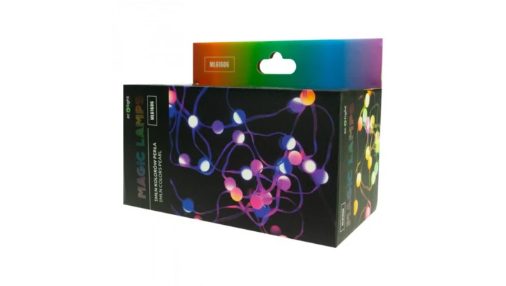 Lampki ozdobne LED z aplikacją bluetooth MAGIC LIGHTS 50 diod RGB 1mln kolorów 4W 5m DC5V USB IP65 ML61606