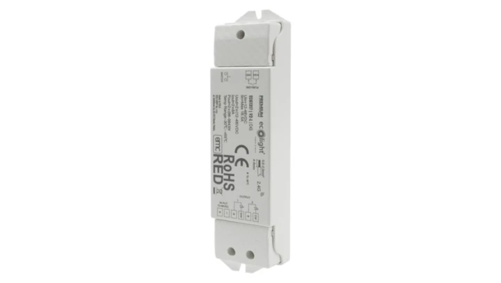 Sterownik do taśm LED V2-L RF CCT regulator barwy i jasności 16A 12-48V 2x 96/384W IP20 5 lat gwarancji EC61317