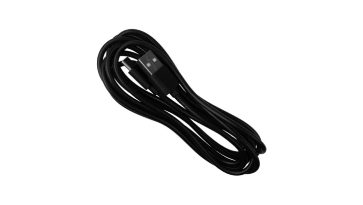 Kabel USB-A do USB-C czarny ładowanie i transmisja danych 2m ME61664