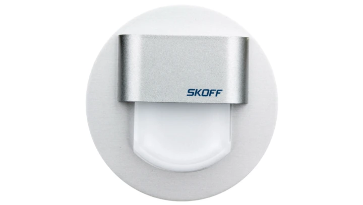 Oprawa przyschodowa RUEDA mini LED Light 10 V DC 0,4 W IP 66 3000 K aluminium