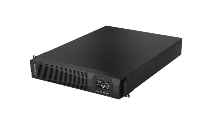 Zasilacz awaryjny UPS Rack 1000VA/900W, 220V/50Hz, TFT LCD obrotowy, VRLA 2×9Ah ALANTEC
