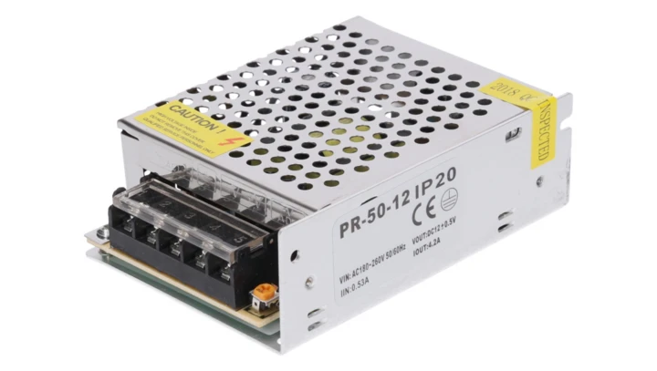 Zasilacz Standard modułowy PR 12V 50W