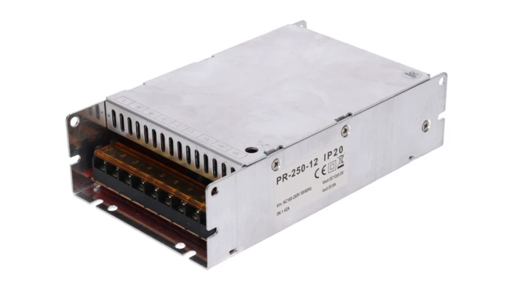 Zasilacz Standard modułowy PR 12V 250W