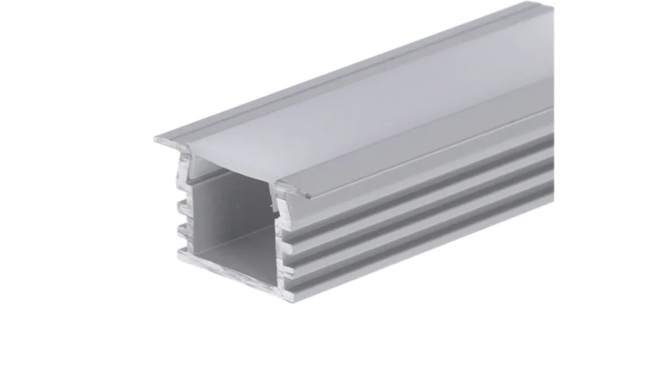 Profil led Pds4-K 2m anodowany z osłoną mleczną KA-COM Kluś ( bez osłony )