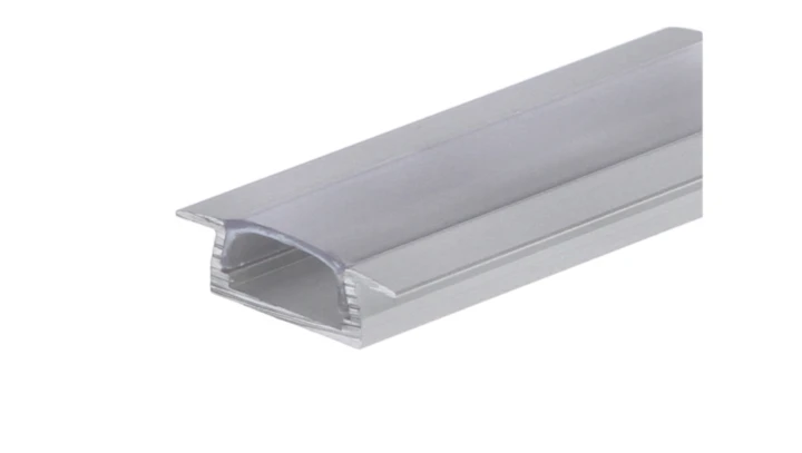 Profil LED MICRO-K 2m PRZEŹROCZYSTA ANODOWANY COM MICRO-K-ALU-CLC-2M